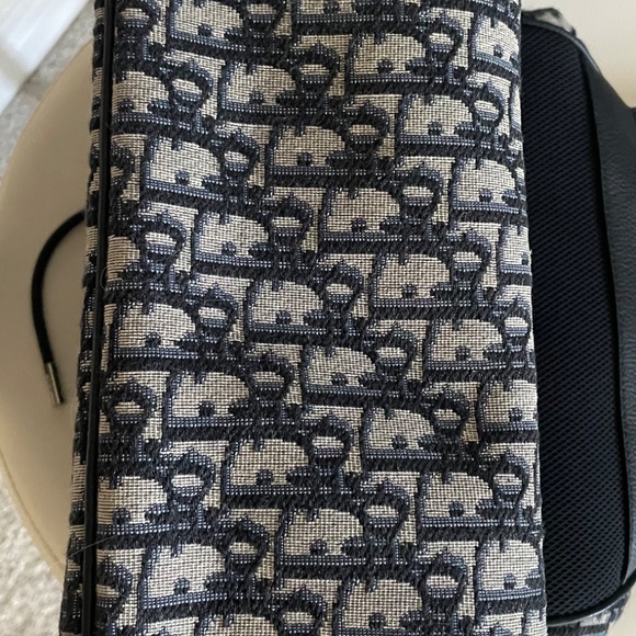 Dior Motion Backpack In Oblique Jacquard And Grained Calfskin Leather - Picture 6 of 8